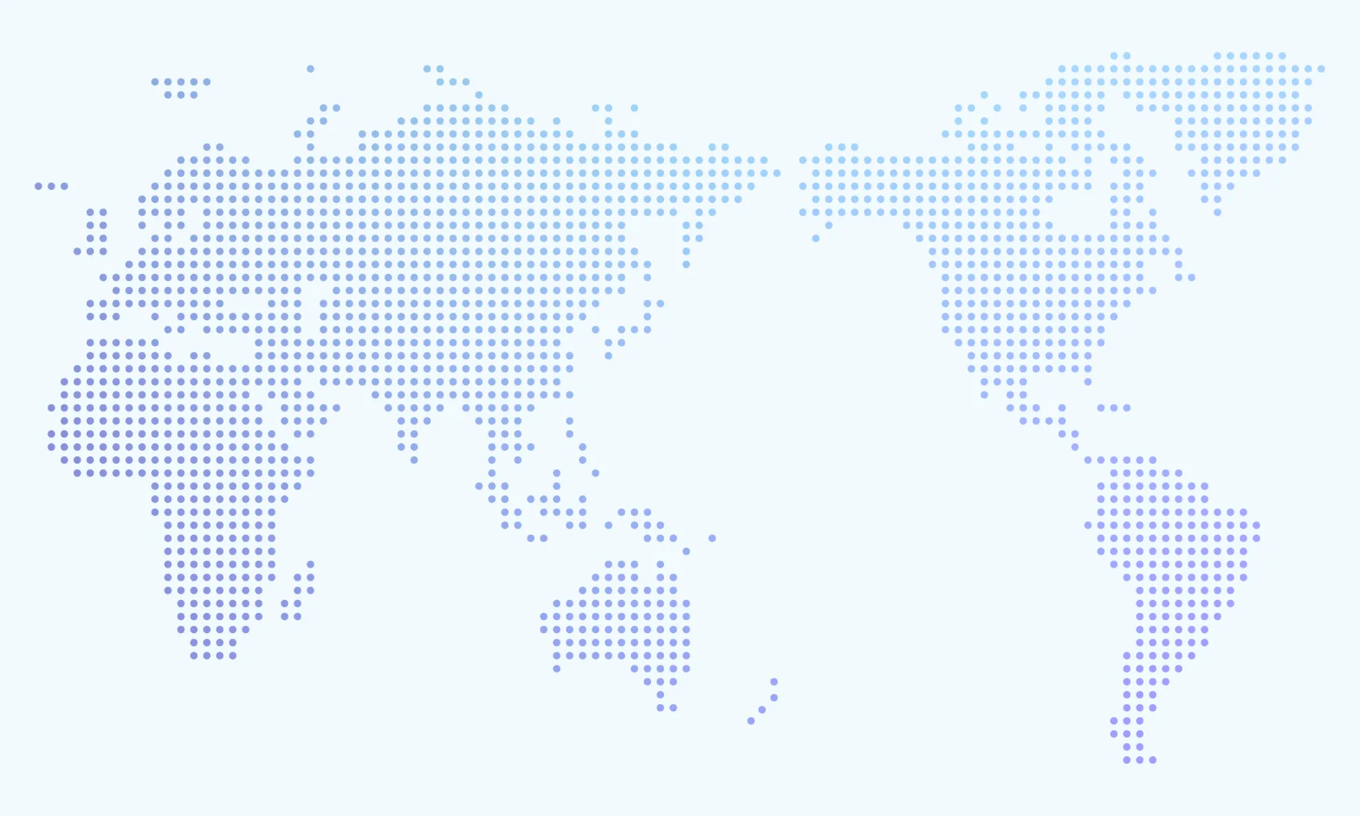 日本・欧州・北米・中南米・アジア・オセアニア・アフリカに拠点が広がる世界地図